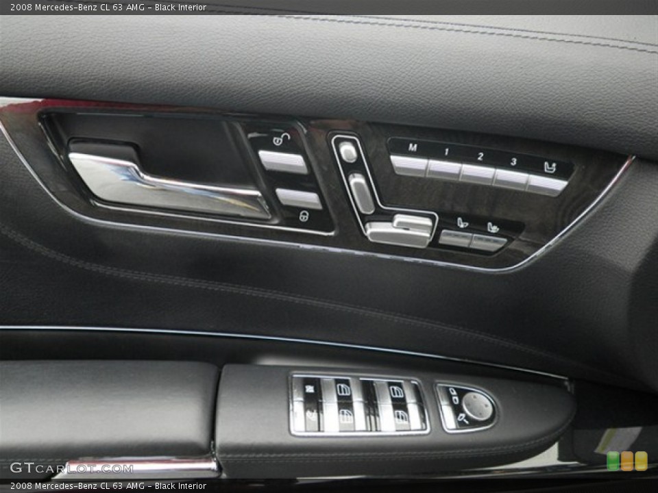 Black Interior Controls for the 2008 Mercedes-Benz CL 63 AMG #67370696