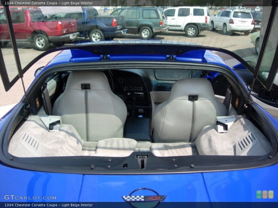 Light Beige Interior Trunk for the 1994 Chevrolet Corvette Coupe #67372299