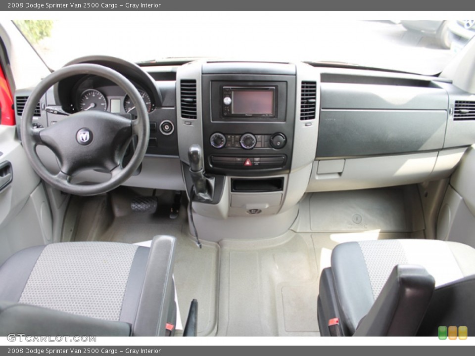 Gray Interior Dashboard for the 2008 Dodge Sprinter Van 2500 Cargo #67377407