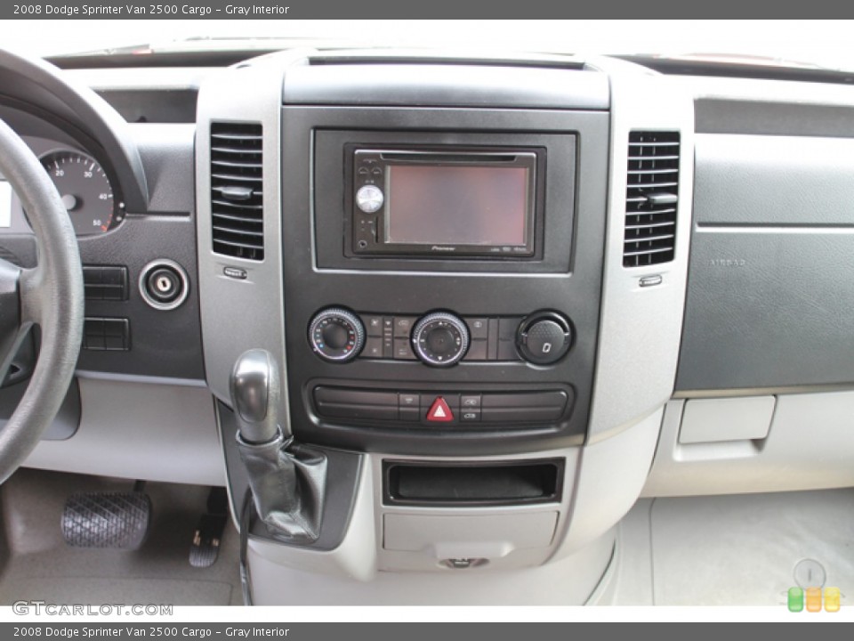 Gray Interior Controls for the 2008 Dodge Sprinter Van 2500 Cargo #67377425