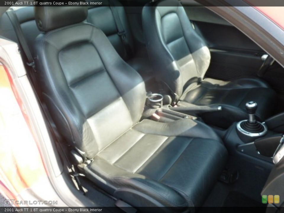 Ebony Black Interior Photo for the 2001 Audi TT 1.8T quattro Coupe #67378529