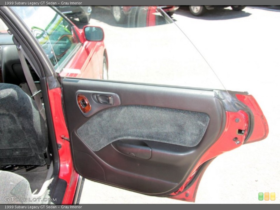 Gray Interior Door Panel for the 1999 Subaru Legacy GT Sedan #67380320