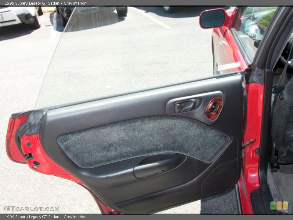 Gray Interior Door Panel for the 1999 Subaru Legacy GT Sedan #67380344