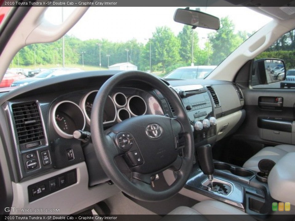 Graphite Gray Interior Photo for the 2010 Toyota Tundra X-SP Double Cab #67381457