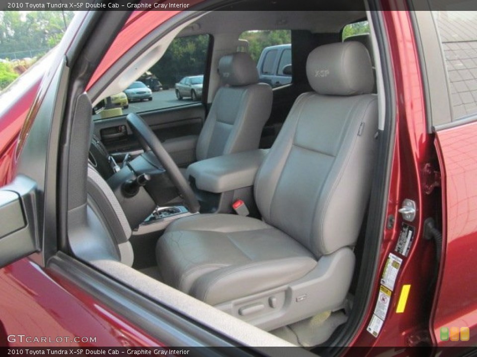 Graphite Gray Interior Prime Interior for the 2010 Toyota Tundra X-SP Double Cab #67381472