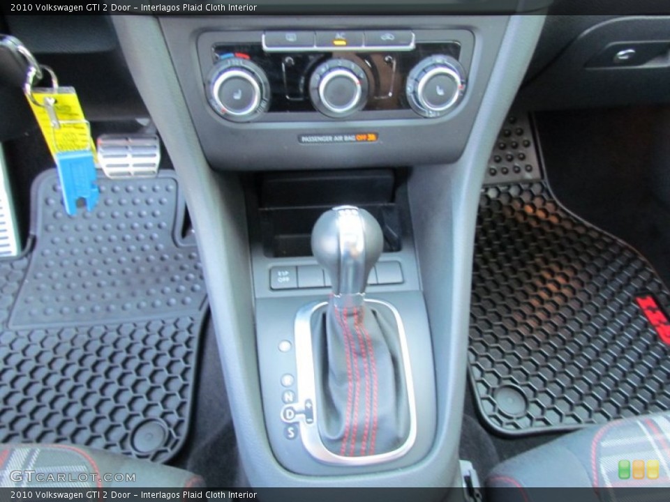 Interlagos Plaid Cloth Interior Transmission for the 2010 Volkswagen GTI 2 Door #67381685