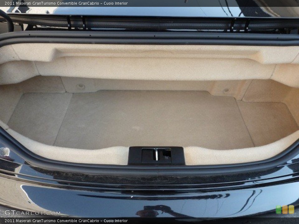 Cuoio Interior Trunk for the 2011 Maserati GranTurismo Convertible GranCabrio #67382233