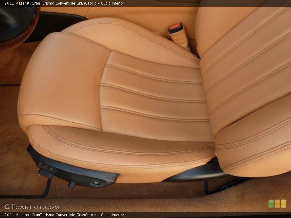 Cuoio Interior Front Seat for the 2011 Maserati GranTurismo Convertible GranCabrio #67382378