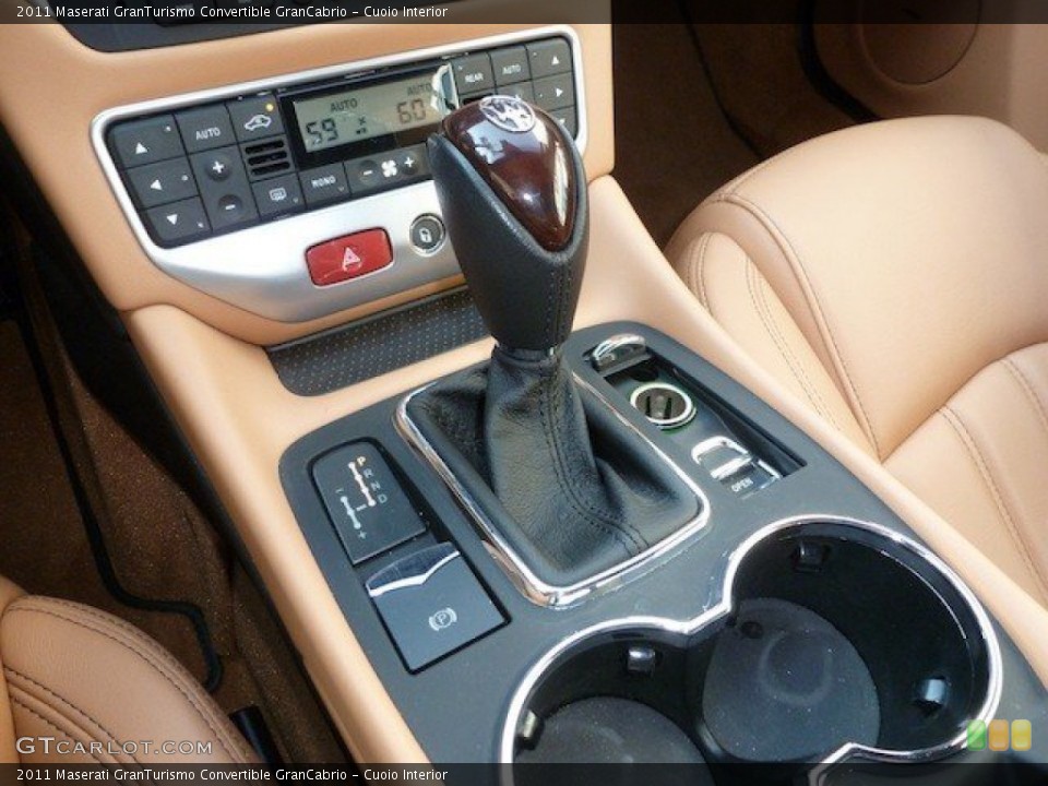 Cuoio Interior Transmission for the 2011 Maserati GranTurismo Convertible GranCabrio #67382442
