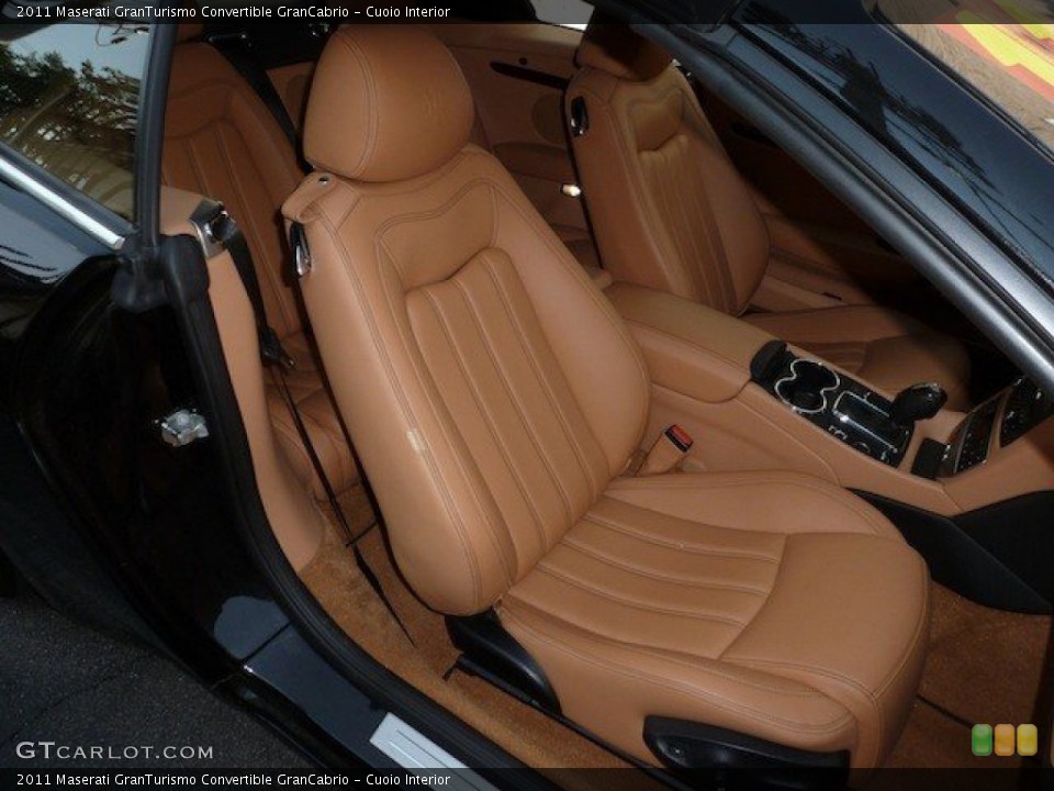 Cuoio Interior Photo for the 2011 Maserati GranTurismo Convertible GranCabrio #67382512