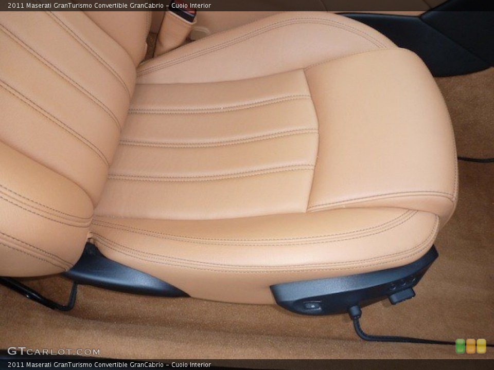 Cuoio Interior Front Seat for the 2011 Maserati GranTurismo Convertible GranCabrio #67382521