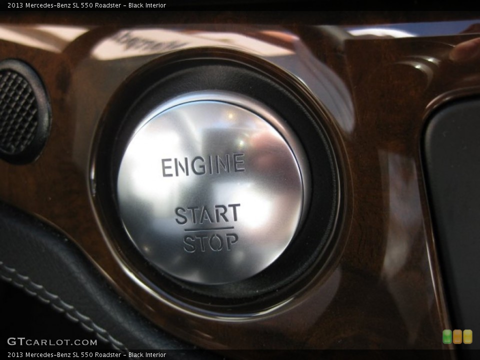 Black Interior Controls for the 2013 Mercedes-Benz SL 550 Roadster #67389983