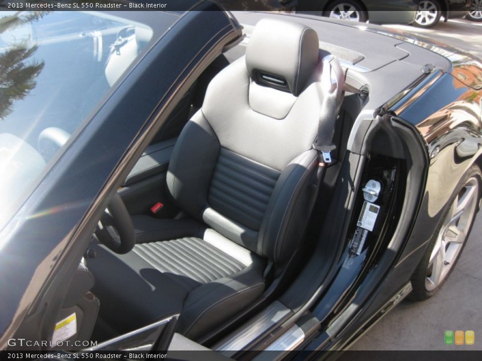 Black Interior Front Seat for the 2013 Mercedes-Benz SL 550 Roadster #67389995