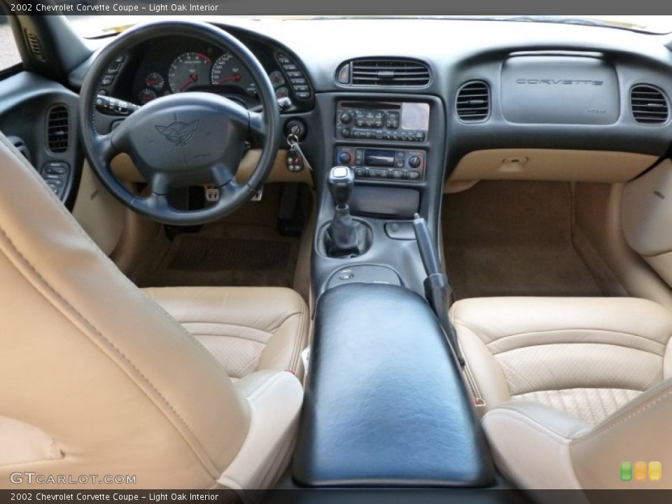 Light Oak Interior Dashboard for the 2002 Chevrolet Corvette Coupe #67392473