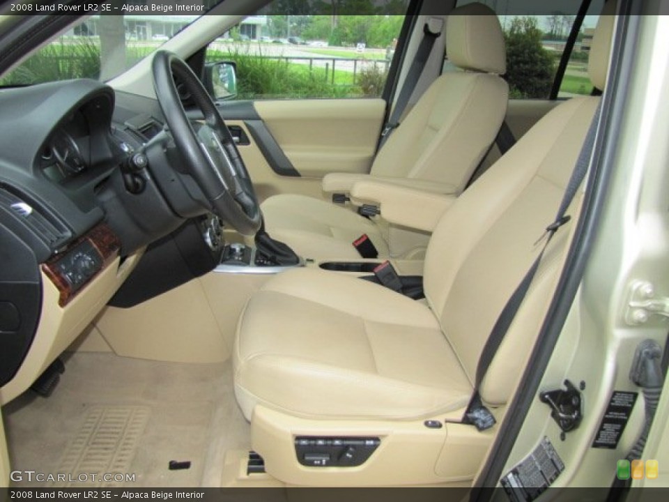 Alpaca Beige Interior Photo for the 2008 Land Rover LR2 SE #67392629