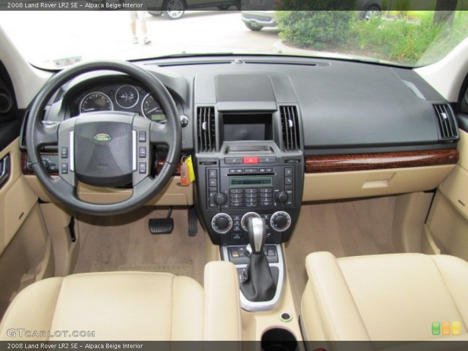 Alpaca Beige Interior Dashboard for the 2008 Land Rover LR2 SE #67392635