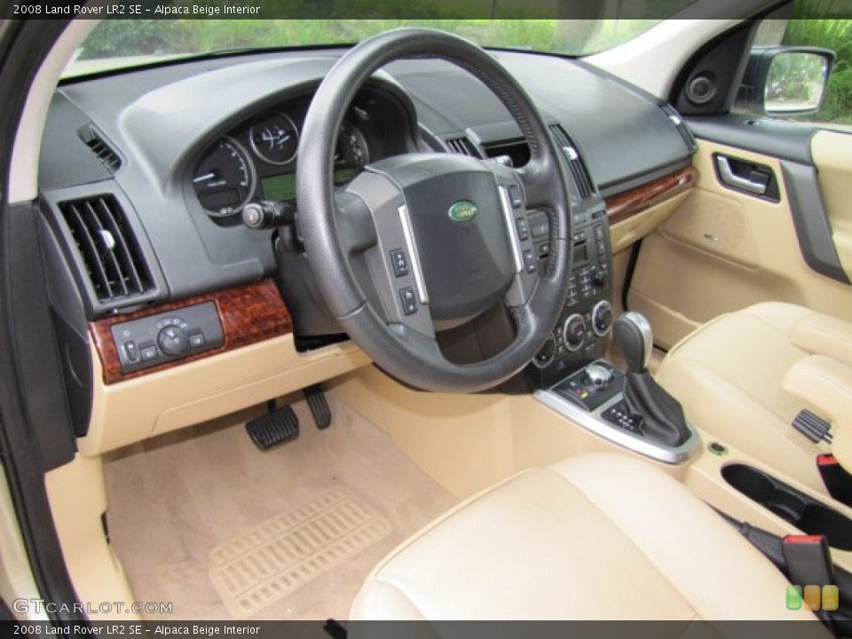 Alpaca Beige 2008 Land Rover LR2 Interiors