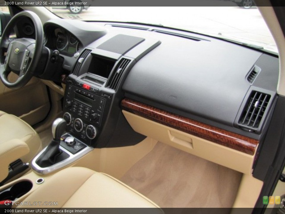 Alpaca Beige Interior Dashboard for the 2008 Land Rover LR2 SE #67392752