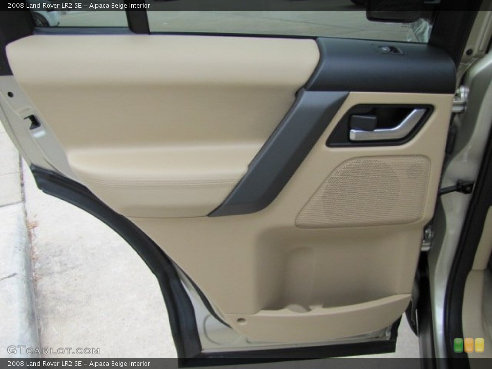 Alpaca Beige Interior Door Panel for the 2008 Land Rover LR2 SE #67392833