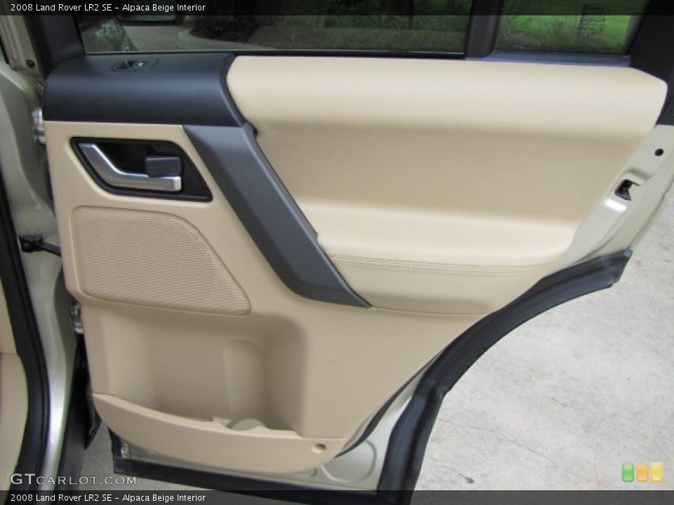 Alpaca Beige Interior Door Panel for the 2008 Land Rover LR2 SE #67392839