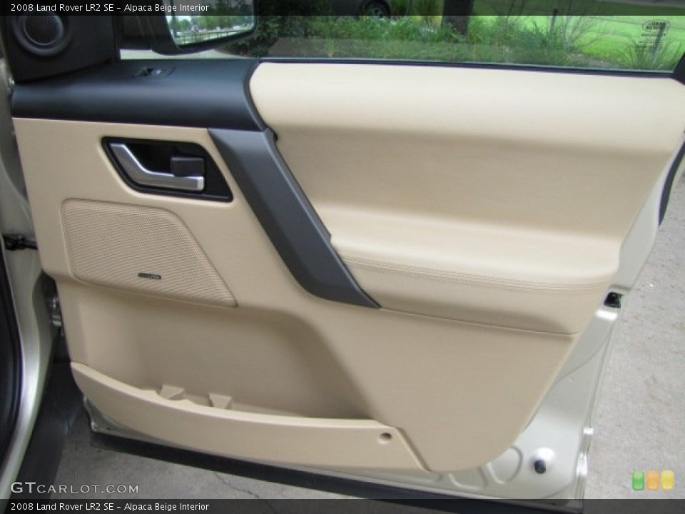 Alpaca Beige Interior Door Panel for the 2008 Land Rover LR2 SE #67392845