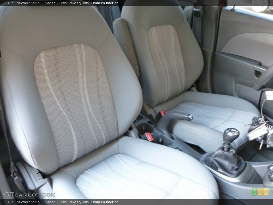 Dark Pewter/Dark Titanium Interior Photo for the 2012 Chevrolet Sonic LT Sedan #67393355