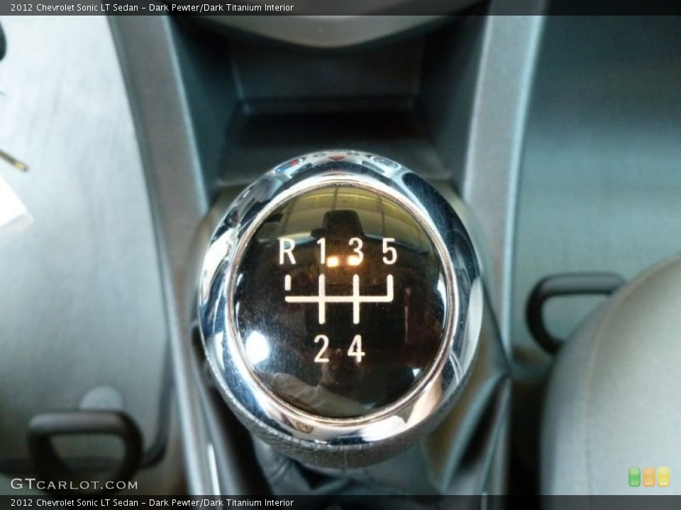 Dark Pewter/Dark Titanium Interior Transmission for the 2012 Chevrolet Sonic LT Sedan #67393394
