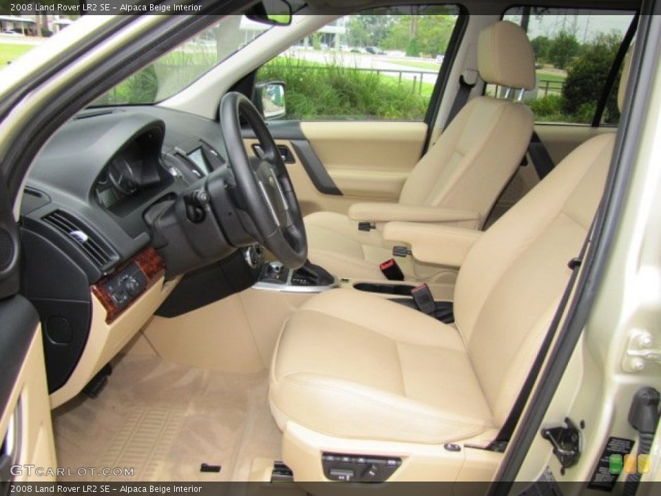 Alpaca Beige Interior Photo for the 2008 Land Rover LR2 SE #67393901