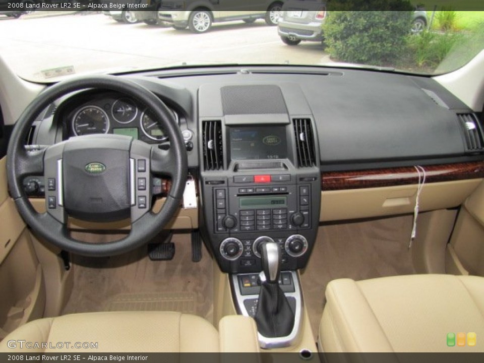 Alpaca Beige Interior Dashboard for the 2008 Land Rover LR2 SE #67393907