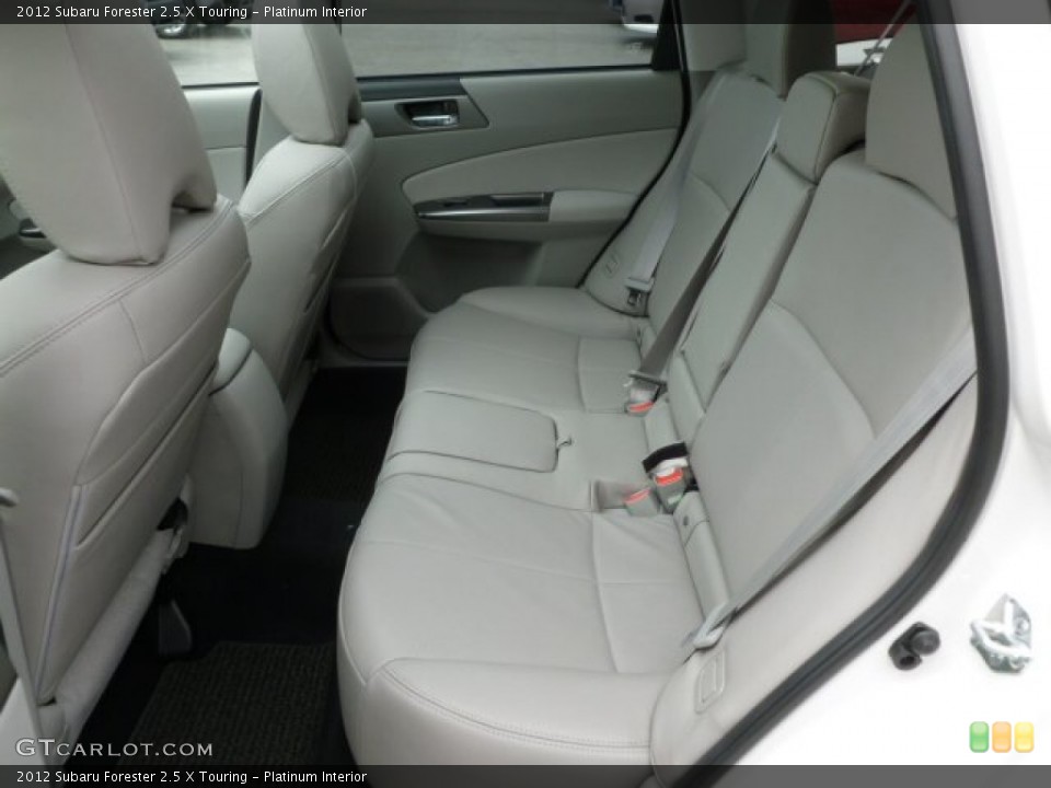 Platinum Interior Rear Seat for the 2012 Subaru Forester 2.5 X Touring #67396325