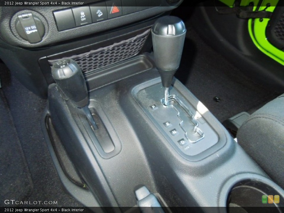 Black Interior Transmission for the 2012 Jeep Wrangler Sport 4x4 #67403709