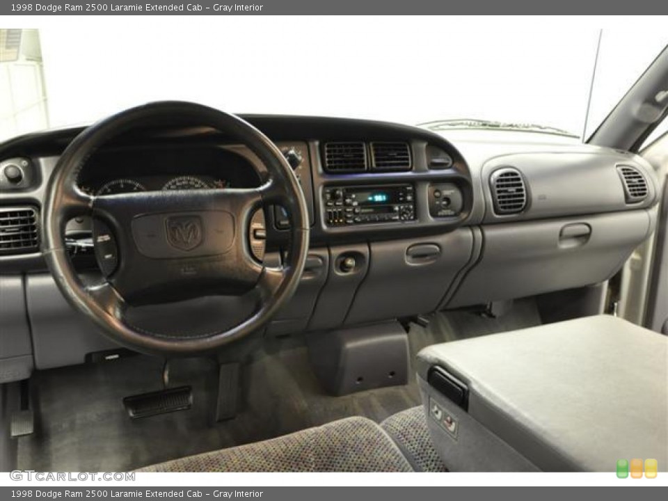 Gray Interior Dashboard for the 1998 Dodge Ram 2500 Laramie Extended Cab #67411542