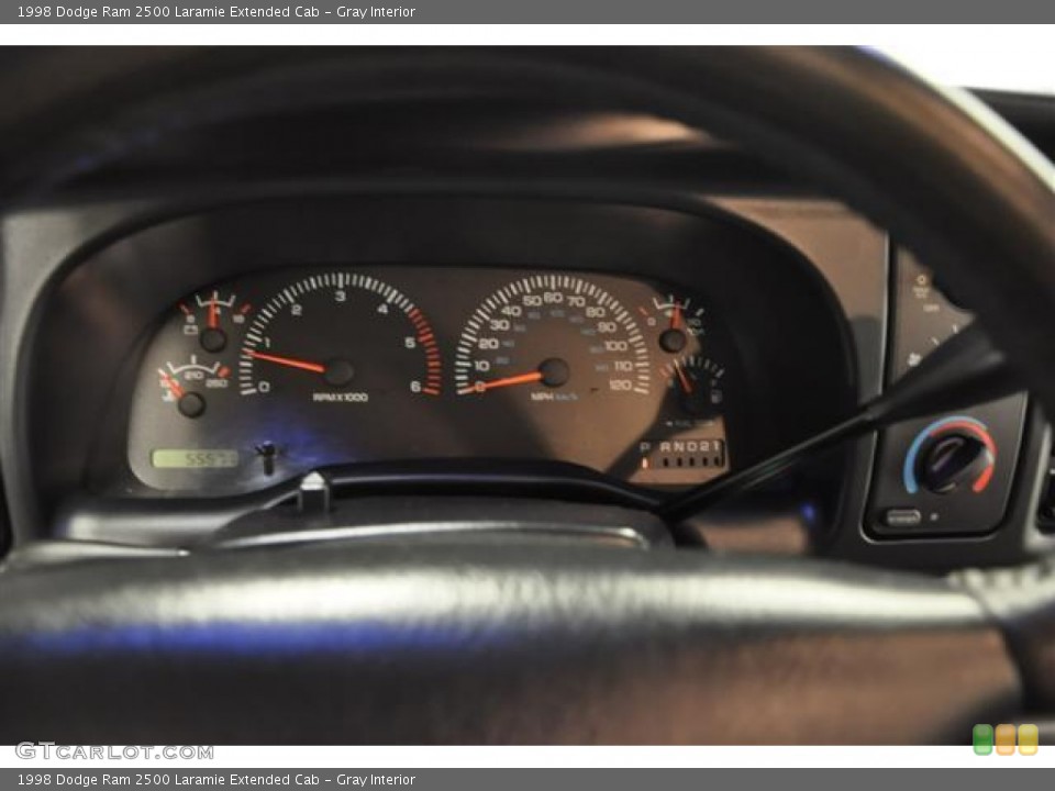 Gray Interior Gauges for the 1998 Dodge Ram 2500 Laramie Extended Cab #67411569