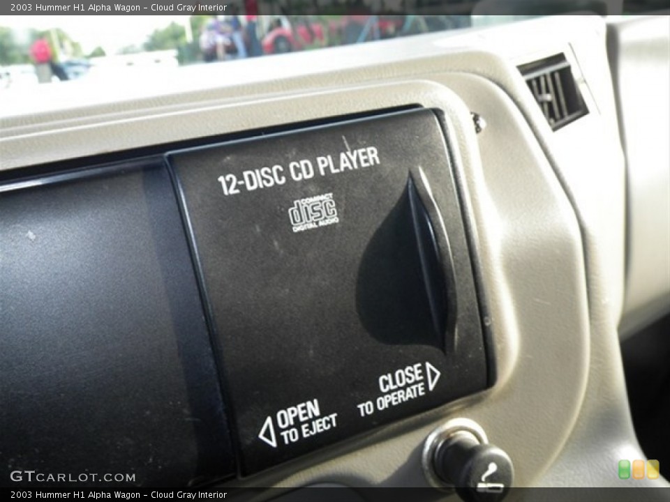 Cloud Gray Interior Audio System for the 2003 Hummer H1 Alpha Wagon #67414912