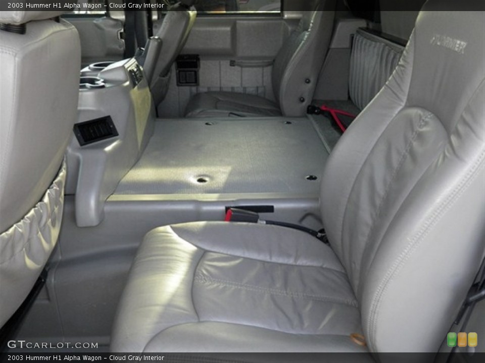 Cloud Gray Interior Photo for the 2003 Hummer H1 Alpha Wagon #67414950