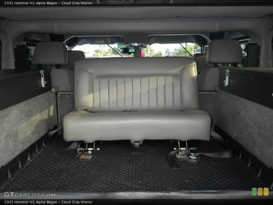 Cloud Gray Interior Photo for the 2003 Hummer H1 Alpha Wagon #67414992