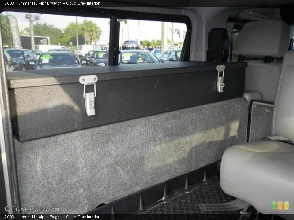 Cloud Gray Interior Photo for the 2003 Hummer H1 Alpha Wagon #67415001