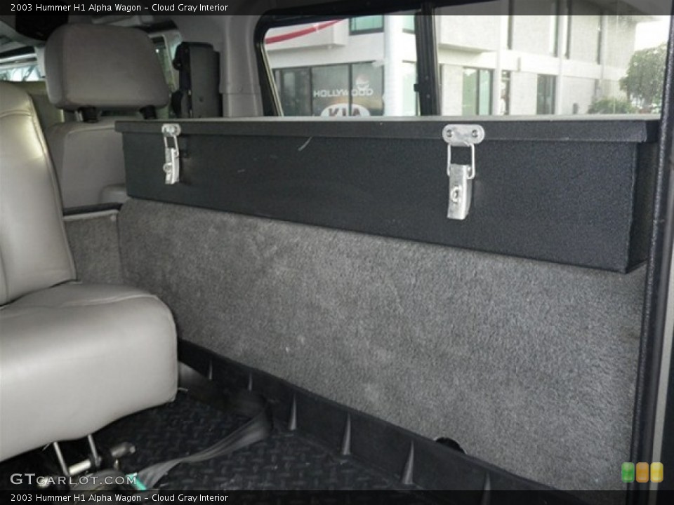 Cloud Gray Interior Photo for the 2003 Hummer H1 Alpha Wagon #67415010