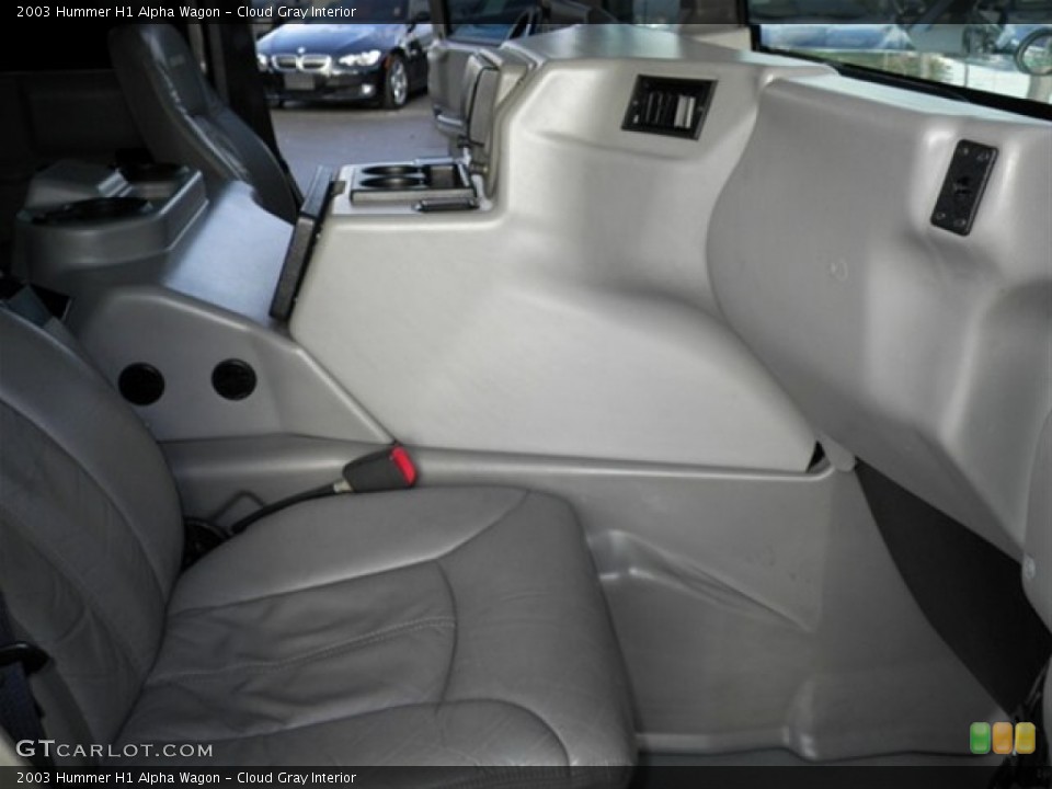 Cloud Gray Interior Photo for the 2003 Hummer H1 Alpha Wagon #67415016