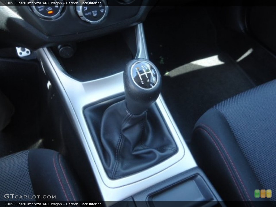 Carbon Black Interior Transmission for the 2009 Subaru Impreza WRX Wagon #67415562