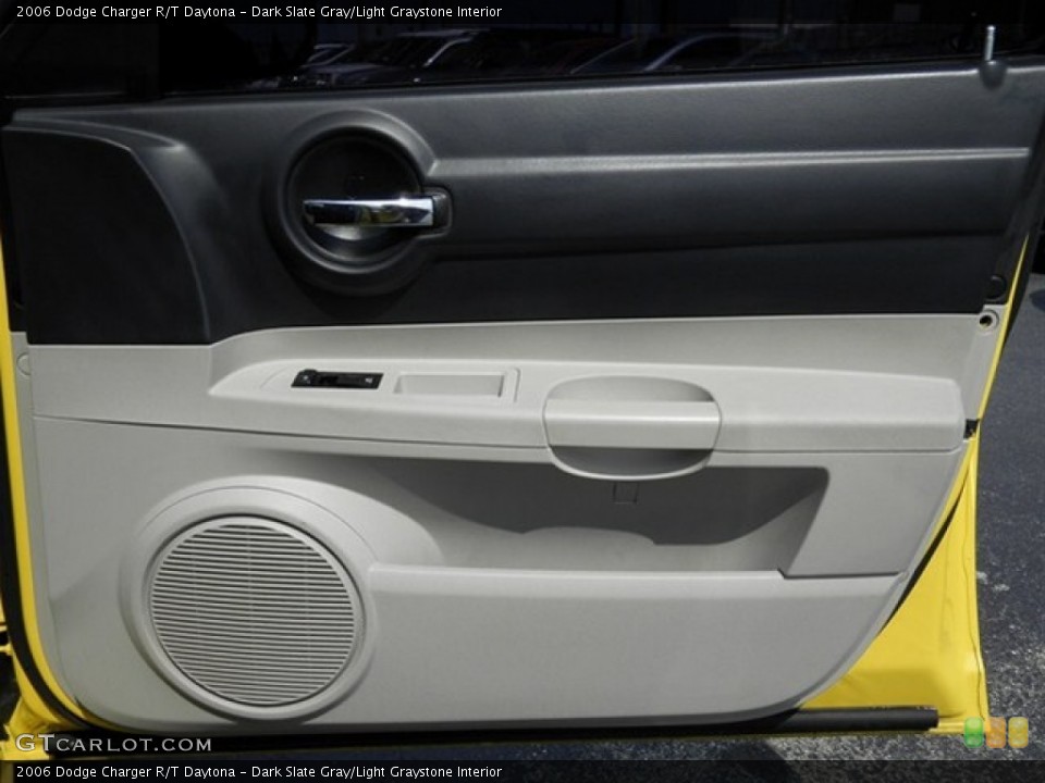 Dark Slate Gray/Light Graystone Interior Door Panel for the 2006 Dodge Charger R/T Daytona #67417047