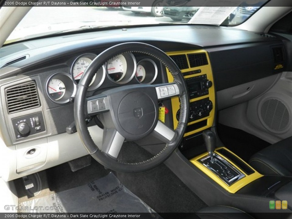 Dark Slate Gray/Light Graystone Interior Dashboard for the 2006 Dodge Charger R/T Daytona #67417098