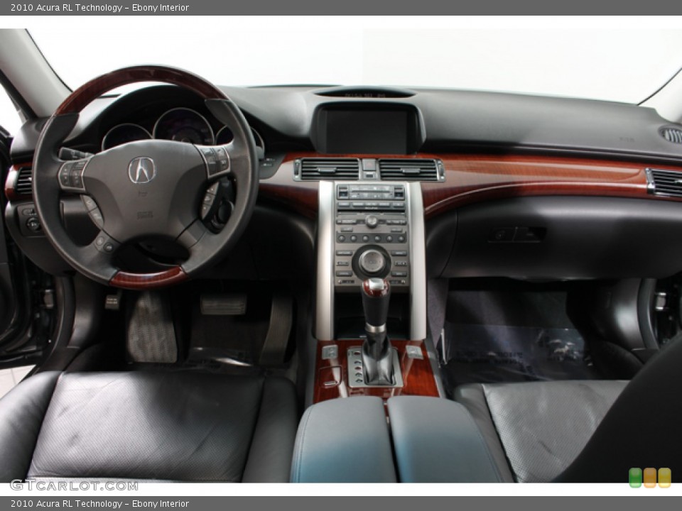 Ebony Interior Dashboard for the 2010 Acura RL Technology #67417512