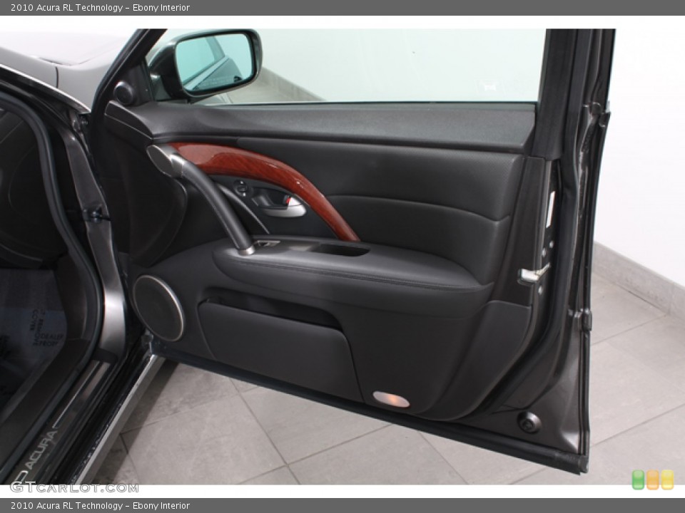 Ebony Interior Door Panel for the 2010 Acura RL Technology #67417584
