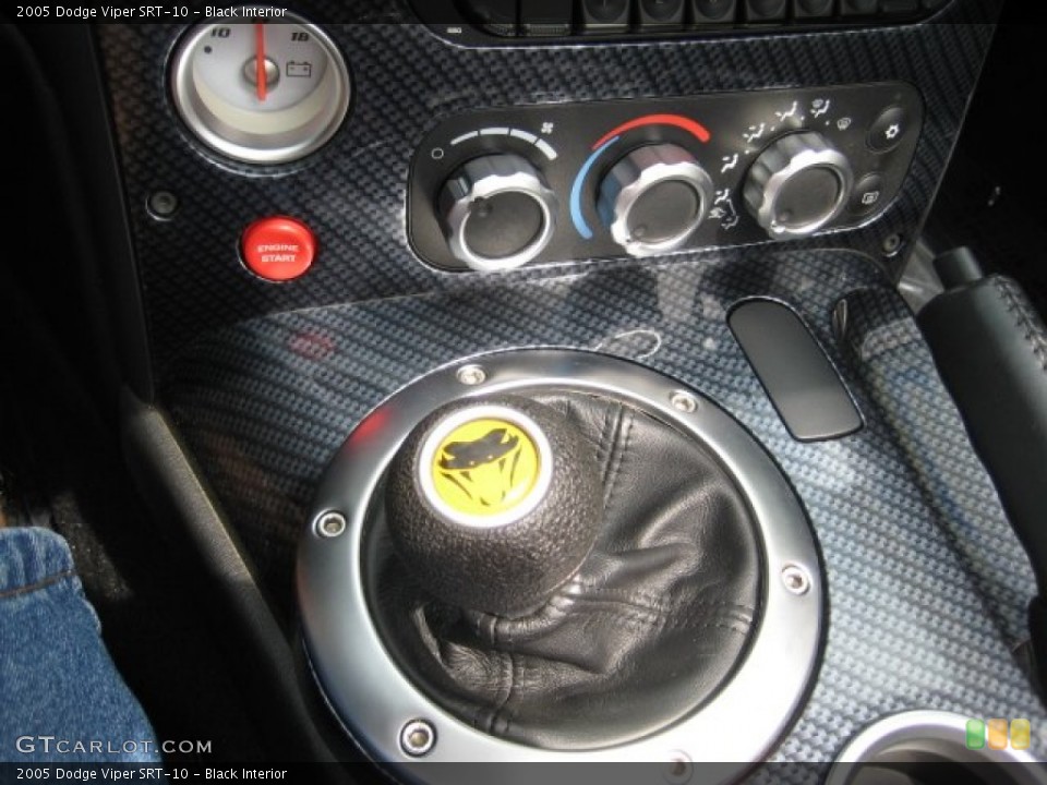 Black Interior Transmission for the 2005 Dodge Viper SRT-10 #67423560