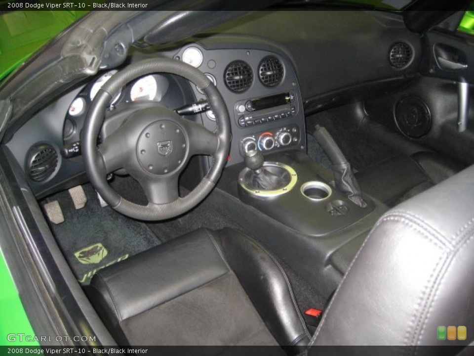 Black/Black Interior Photo for the 2008 Dodge Viper SRT-10 #67423638