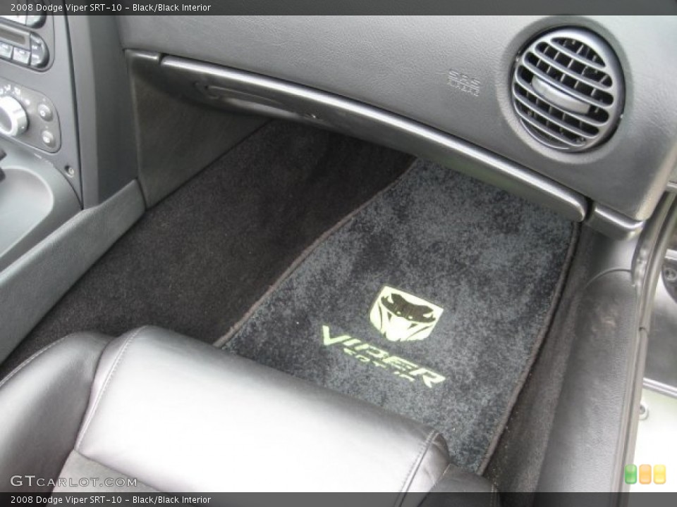 Black/Black Interior Photo for the 2008 Dodge Viper SRT-10 #67423845