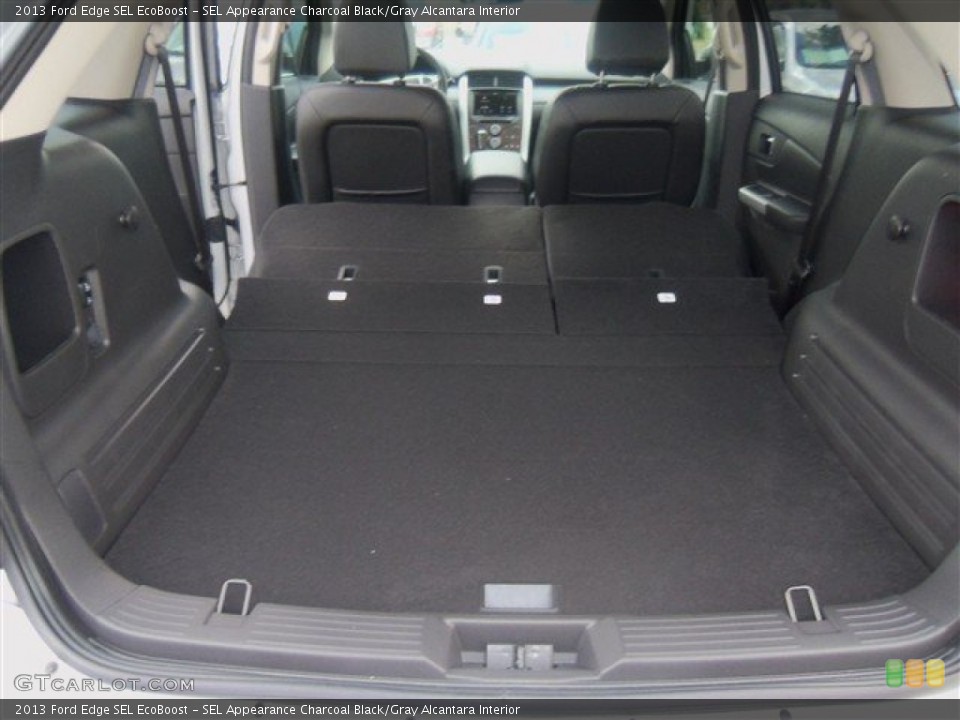 SEL Appearance Charcoal Black/Gray Alcantara Interior Trunk for the 2013 Ford Edge SEL EcoBoost #67430718
