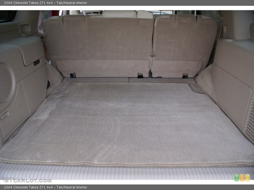 Tan/Neutral Interior Trunk for the 2004 Chevrolet Tahoe Z71 4x4 #67430979