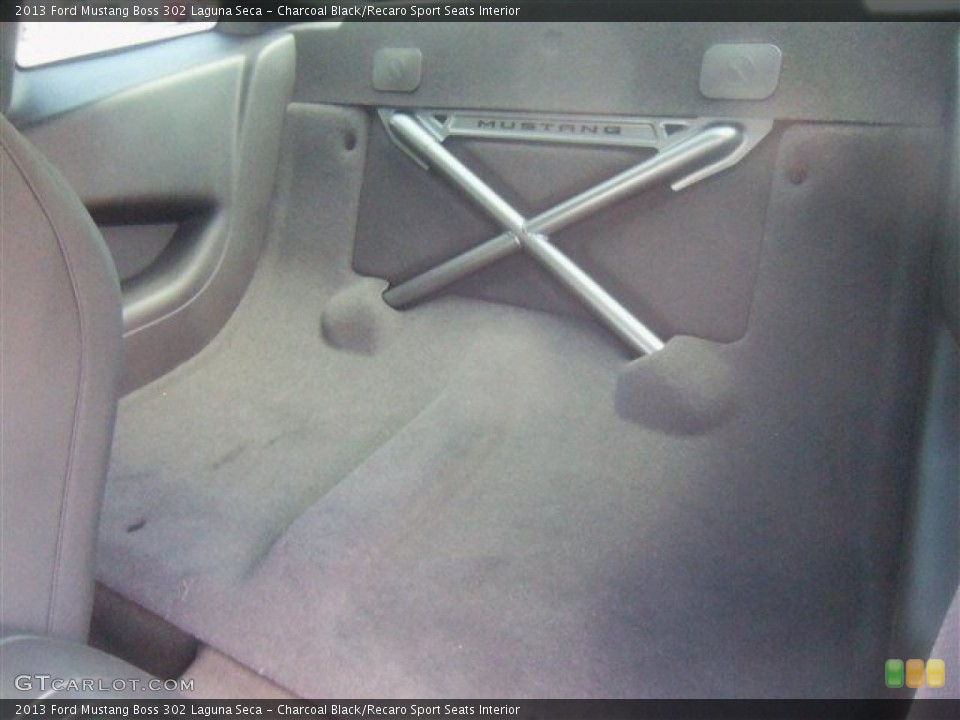 Charcoal Black/Recaro Sport Seats Interior Rear Seat for the 2013 Ford Mustang Boss 302 Laguna Seca #67431030